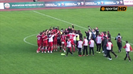 Радостта след победата на Цска