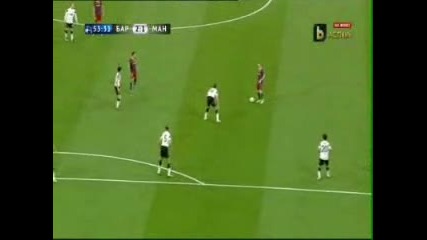 Барселона - Манчестър Юнайтед 3:1 Гол На Лео Меси