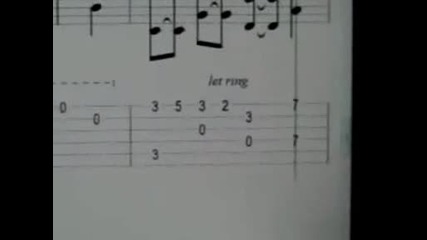 Sadness And Sorrow Acoustic Tab On Guitar