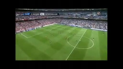 Bayern Munchen 0:2 Inter Milano Champions League Final гол на Milito 