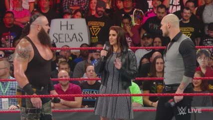 Braun Strowman to face Baron Corbin in a Tables, Ladders & Chairs Match: Raw, Nov. 19, 2018