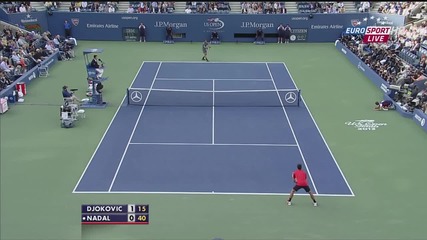 Nadal vs Djokovic - Us Open 2013 - Part 1