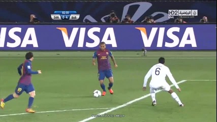 Santos - Barcelona 0:4 Hd !!!