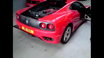 Ferrari 360 rev Awesome sound capristo exhaust