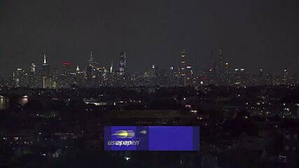 Мълния прекъсна тенис мач от U.S. Open в Ню Йорк