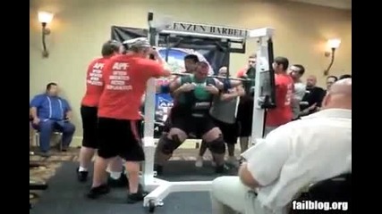 Weight Lifting Fail 
