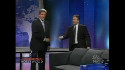 Access Hollywood about Jon Stewart on Crossfire (2004)