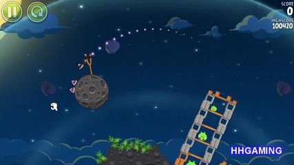 Да играем : Angry Birds Space 1- 21 3 звезди
