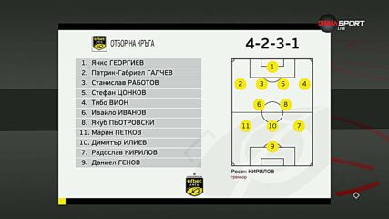 Отбор на 30-и кръг в efbet Лига