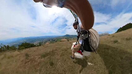 This paragliding duo is going viral