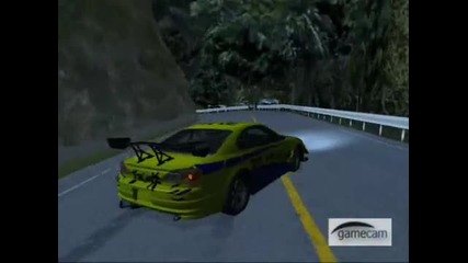 San Andreas Akina Hill Drifting 