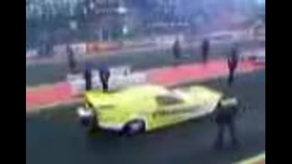 Dragster with 8000 Hp