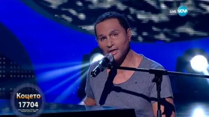 Коцето като John Legend - „All of Me” | Като две капки вода