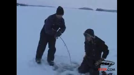Риболов Върху Лед