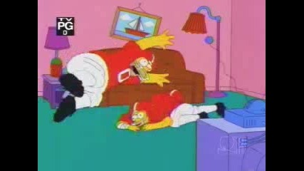 The Simpsons - American Football