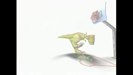 Динозаври Играят Basketball