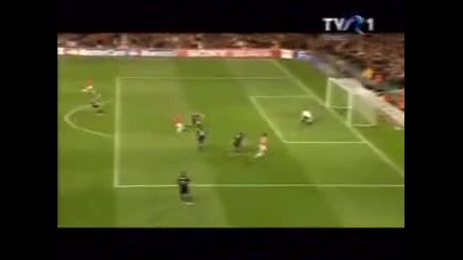 Manchester United - Bayern Munich 07.04.2010 Гола на Nani 