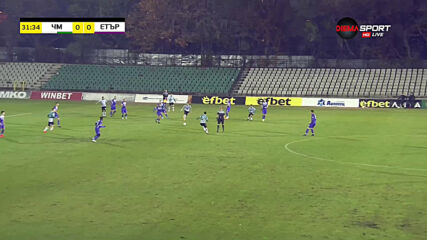 Черно море - Етър 0:1 /първо полувреме/