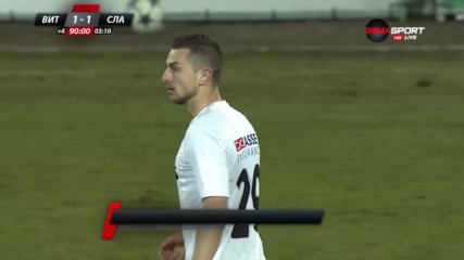 Милчо Ангелов спаси Славия в Бистрица