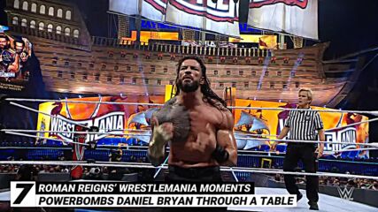 Roman Reigns’ WrestleMania moments: WWE Top 10, Feb. 27, 2022