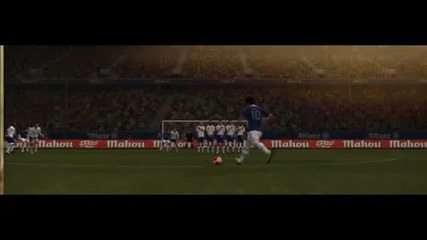 My first goal from free kick