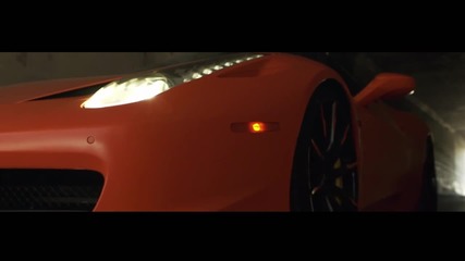Satin Orange Ferrari 458 Italia - Lf Sport Series Wheels