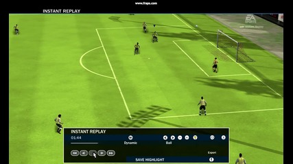 Fifa10!уникален гол със Странична ножица!
