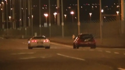 C5 Corvette vs Turbo Civic Hatchback