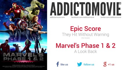 Саундтрак от официално велико видео посветено на филмите от Фаза 1 и 2 на Marvel Cinematic Universe