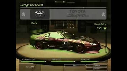 Nfsu2 - Tuned Cars