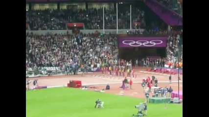 Usain bolt 200m final 2012 Olympics Gold Medal Winner