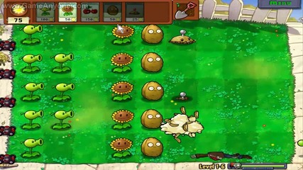 Plants vs Zombies level 1-6