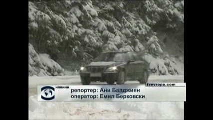 Първият сняг в Пловдив не създаде проблеми (видео)