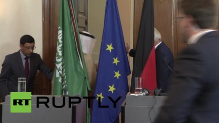 Germany: FM Steinmeier discusses Syria with Saudi FM Jubeir in Berlin