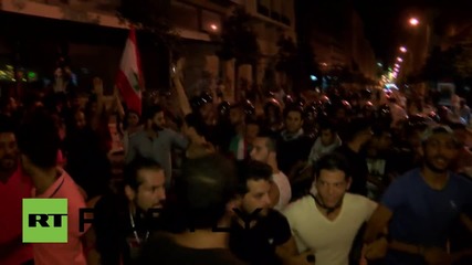 Lebanon: "You Stink" protesters clash with police in Beirut