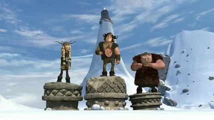 Dreamworks How To Train Your Dragon - Dragon - Viking Game - Medal Ceremony 