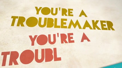 Olly Murs feat. Flo Rida - Troublemaker ( Lyric Video )