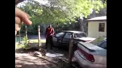 Carnage Destroys A Car_