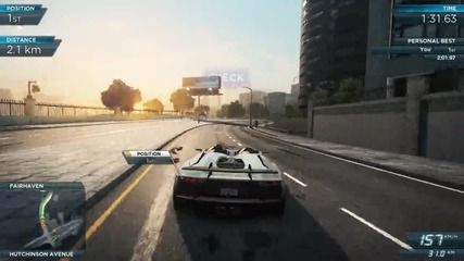 Need For Speed Most Wanted 2012 - Lamborghini Aventador J - Downfall