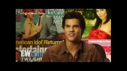 Twilight Taylor Lautner Interview
