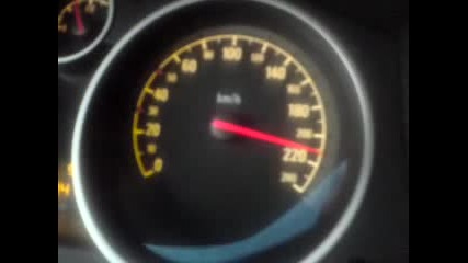 Opel Zafira 1.9 Cdti top speed 