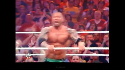 John Cena Vs Batista Wrestle Mania 26 Part 3