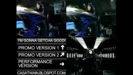 Shania Twain - Im Gonna Getcha Good - 3 Versions