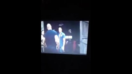Бързи и Яростни 6 / Сцена с барбекю