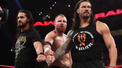 Roman Reigns, Seth Rollins and Dean Ambrose reunite as The Shield: Raw, March 4, 2019