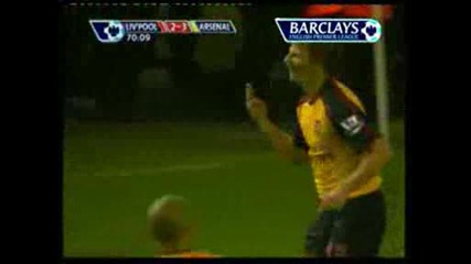 Liverpool 4 - 4 Arsenal - Premier League - 21 04 2009