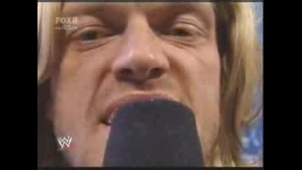 Edge Дрънка За Wrestle Mania 24 и на Undertaker му писва:D