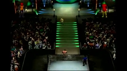 Smackdown vs Raw 2009 - Triple H vs Randy Orton Last Man Standing 2/4 