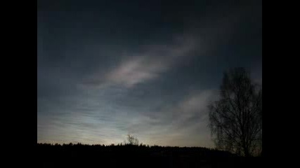 Dawn Nacreous Clouds Se Norway