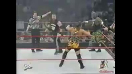 Kane & Rob Van Dam vs. Dudley Boyz vs. Chief Morley & Lance Storm - Wwe Raw 31.03.2003